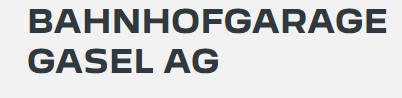 Bahnhofgarage Gasel AG