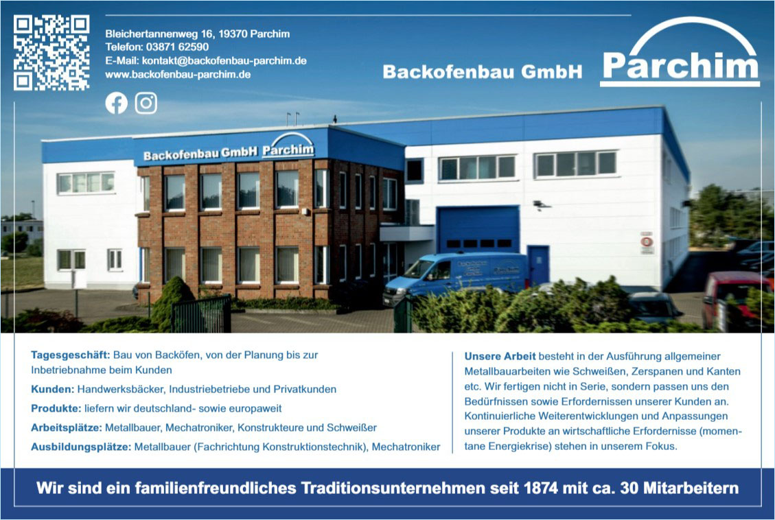 Backofenbau GmbH Parchim