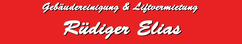 Gebaudereinigung & Liftvermietung Rüdiger Elias