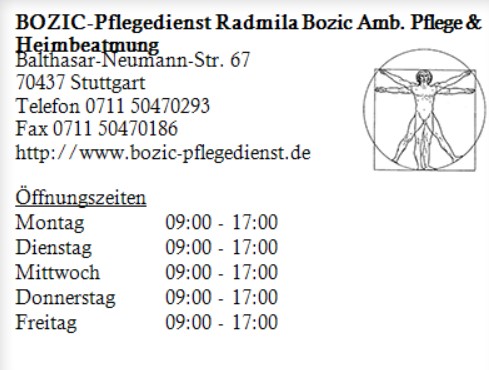 Bozic-Pflegedienst