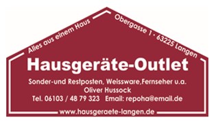 Hausgerate Outlet Langen 