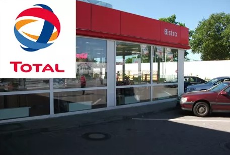 TOTAL-Tankstelle mit Bistro und Gaszentrum