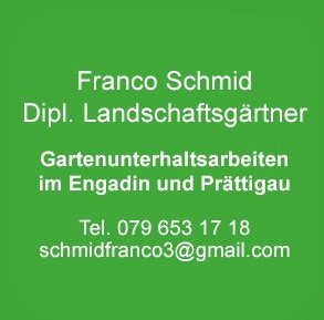Franco Schmid Dipl. Landschaftsgartner 