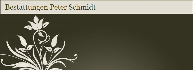 Bestattungen Schmidt