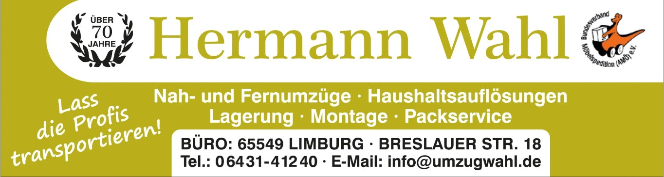 Hermann Wahl Umzuge