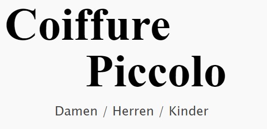 Coiffure Piccolo 