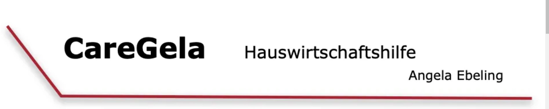 CareGela Hauswirtschaftshilfe 