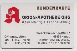 Orion Apotheke OHG