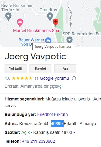 Floristik Friedhofsgärtnerei Vavpotic