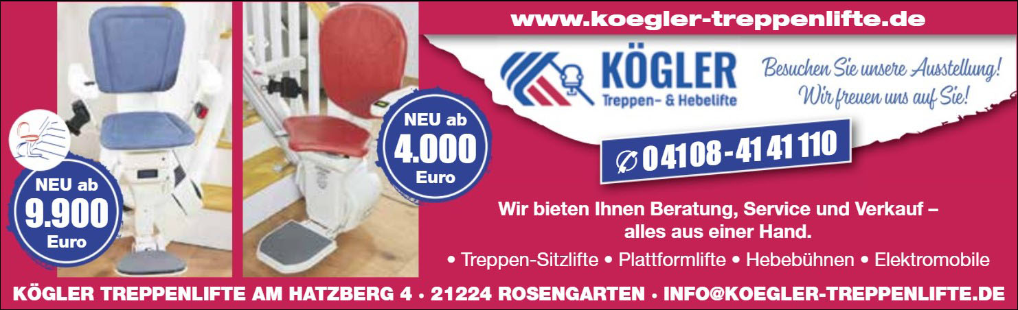 KÖGLER Treppen - Hebelifte