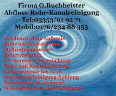 Firma O. Buchheister Abfluss-Rohr-Kanalreinigung