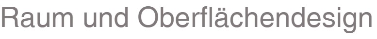 Raum- und Oberflachendesign Forster