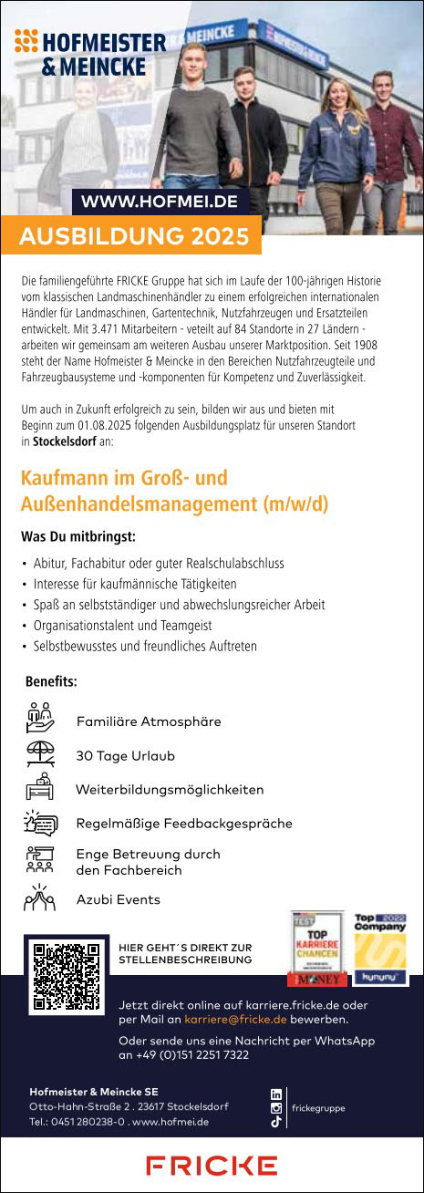 Hofmeister & Meineck SE