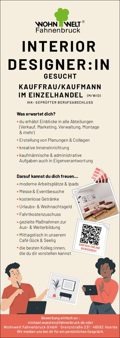 Wohnwelt Fahnenbruck GmbH